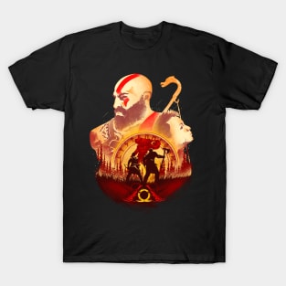 Kratos and Atreus Adventure T-Shirt